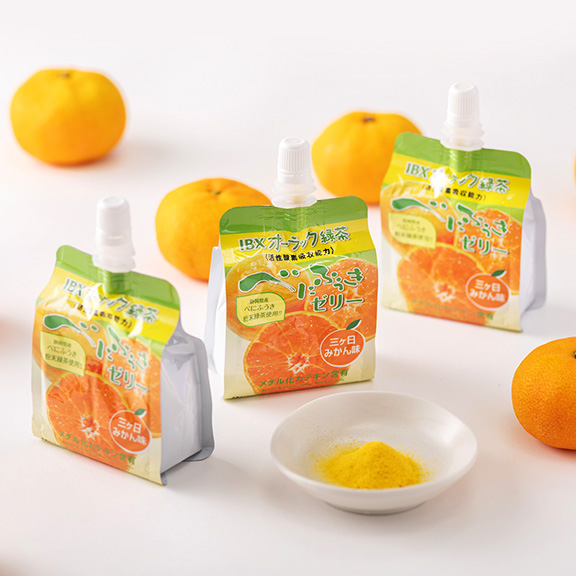 べにふうきゼリー 三ケ日みかん味